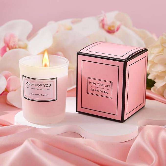 for Women, Self Care Get Well Soon Gifts, Luxury Rose Spa Bath Gift Basket - Unique Birthday Valentines Day for Mom Grandma Daughter Her Wife Girlfriend