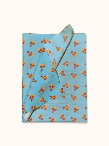 Pizza Printed Tissue Paper for Gift Bags or Boxes and Wrapping - Food Bulk Decorative Art Tissue Paper for Packaging and Gifting | 24 Sheets 20" x 30"