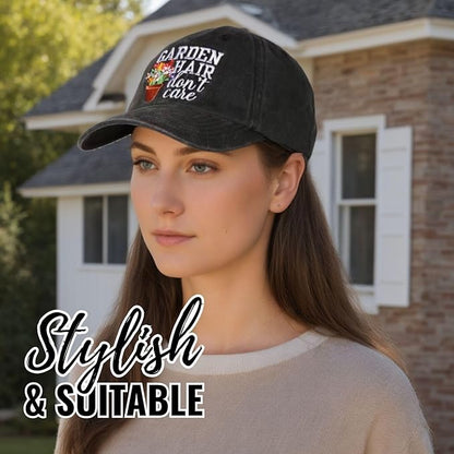 InnoBeta Gardening Gifts Cap for Women, Plant Lovers, Plant Lady Gardeners, Cool Unique Garden Adjustable Embroidered Hat