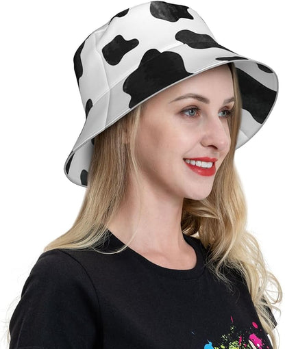 Bucket Hat Beach Summer Sun Hat Reversible Fisherman Hats Double Sided Wearing for Women Men Boys Girls