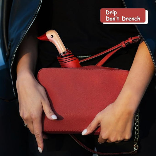 Duck Umbrella – Cute Duck with Adorable Duck Handle, The Perfect Duck Umbrella for Duck Lovers