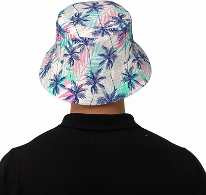 Small Daisy Green Chrysanthemum Flower Bucket Hats Fashion Sun Cap Packable Outdoor Fisherman Hat for Women and Men
