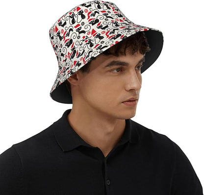 Bucket Hats Fashion Sun Cap Packable Outdoor Fisherman Hat for Women and Men