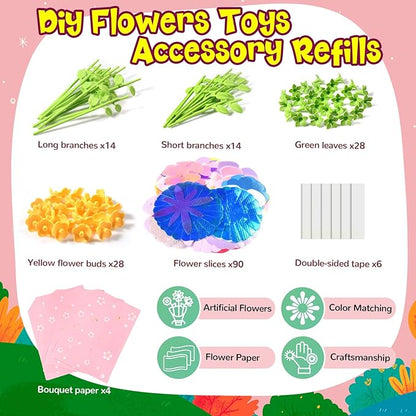 GPPNKC DIY Flower Bouquets Toys Accessories - Arts & Crafts Toy Accessories