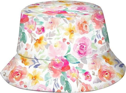Bucket Hat Sun Beach Packable Fisherman Cap for Women Men Summer Outdoor Hiking