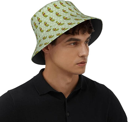 Bucket Hats Fashion Sun Cap Packable Outdoor Fisherman Hat for Women and Men