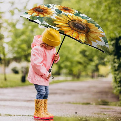 Small Compact Travel Automatic Folding Umbrella for Women, Portable Lightweight, Rain, Wind, UV Sun Shade