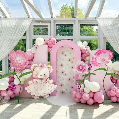 Giant Paper Flowers - Pink Mixed Large Paper Flowers Giant Flowers for Decoration for Birthday Party Outdoor Banquet Event Home