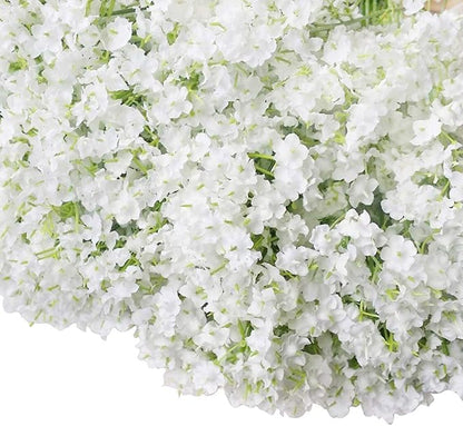 Bringsine Babybreath Gypsophila Wedding Decoration White Artificial Flowers Party Outdoor 40 Pieces/Lot