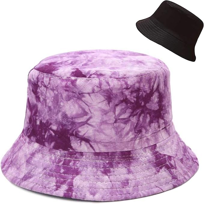 XYIYI Cute Bucket Hat Beach Fisherman Hats for Women, Reversible Double-Side-Wear