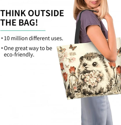 Shoulder Bag Large Reusable Eco-friendly Shopping Bags Portable Storage Handbag
