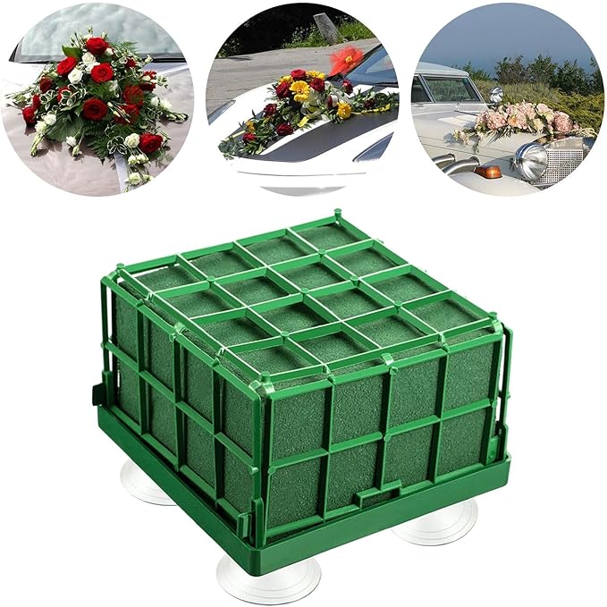 Floral Foam Block Ornament Green Square Craft for Fresh