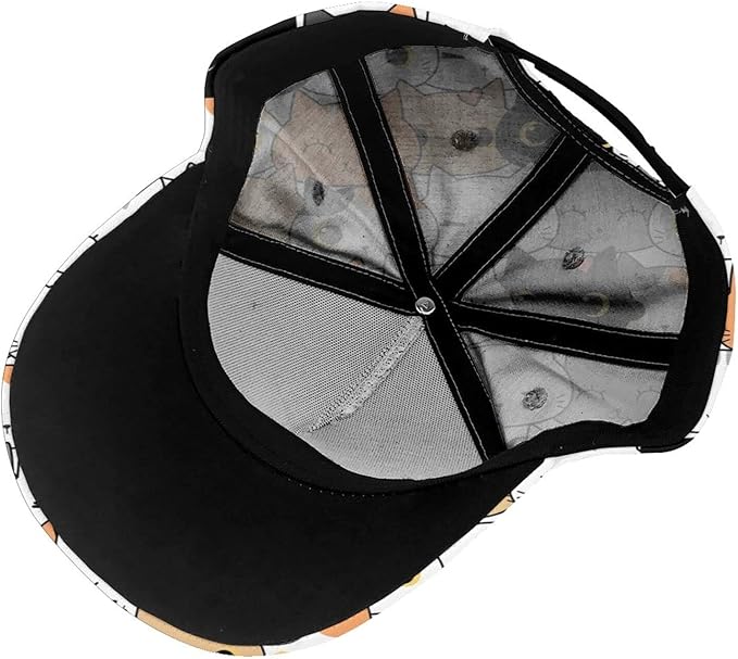Floral Baseball Cap for Women Fashionable Adjustable Dad Hat Low Profile Running Hat for Summer Sporting Working Hiking