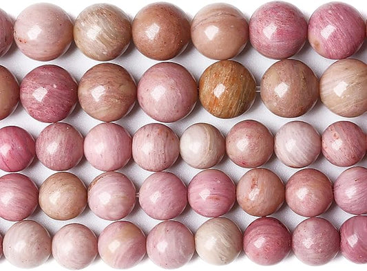 4MM 86PCS Natural Stone Red Rhodochrosite Gemstone Crystal Beads for Jewelry Making DIY Bracelet Necklace Semi Precious Beads