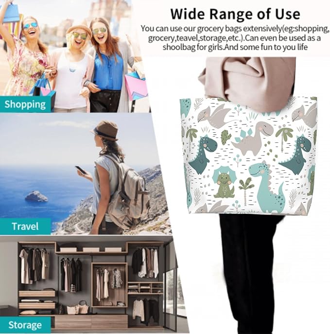 Shoulder Bag Large Reusable Eco-friendly Shopping Bags Portable Storage Handbag