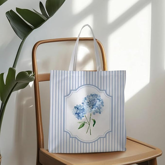 Floral Tote Bag, Floral Bag for Women, Reusable Grocery Bags Shopping Bags