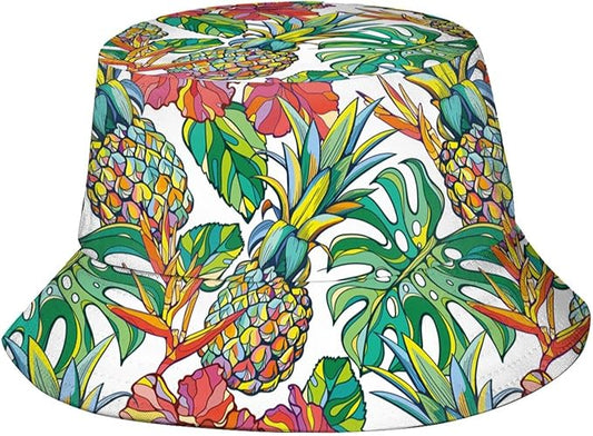 Bucket Hat Sun Beach Packable Fisherman Cap for Women Men Summer Outdoor Hiking