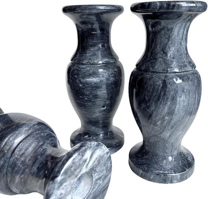 Cemetery Vases for Grave Decorations,Natural Granite Flower Vases for Cemetery. (2)