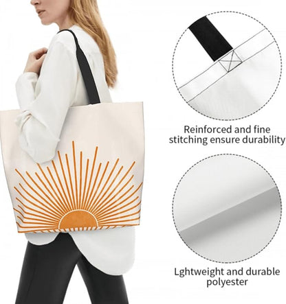 Shoulder Bag Large Reusable Eco-friendly Shopping Bags Portable Storage Handbag