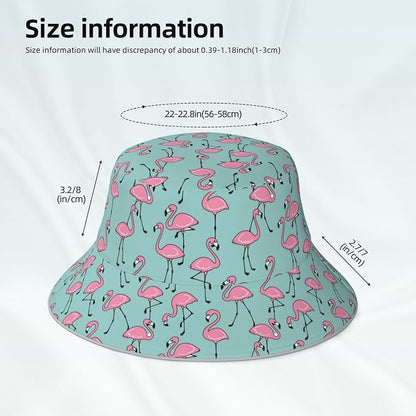 Hat Reversible Fisherman Hats Double Sided Wearing for Women Men Boys Girls