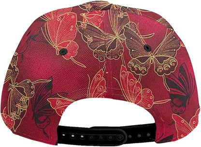 Pastel Cornflowers Floral Baseball Cap Dad Hats All-Over Print Fashion Accessory 100% Polyester Adjusts to Fit Most