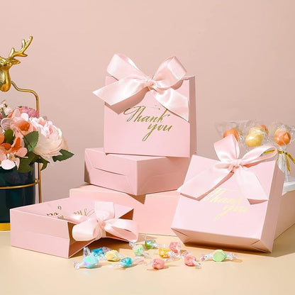 KINGLAKE Pink Satin Ribbon 1 1/2inch x 50 Yards - Polyester Silk Hair Ribbons, Fabric Pink Ribbon for Gift Wrapping, Floral Bouquets, Craft Bow, Wedding Christmas Valentines Day