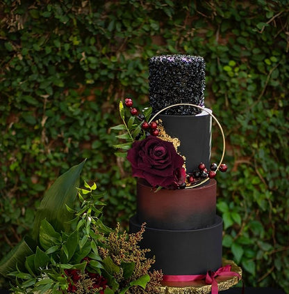 Burgundy Roses 16pcs Artificial Velvet Roses Maroon Flowers 4.3" Burgundy Fake Flowers Dark Red Roses for Wedding Bouquet Flowers for Floral Centerpieces Home Party Decor (Burgundy)