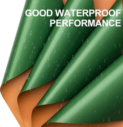 WRAPAHOLIC 20 Sheets Flower Wrapping Paper - 22.4 x 22.4 inch Dark Green Color Water-Resistant Floral Bouquet Wrapping Paper, Florist Supplies Packaging for Wedding Birthday Gift DIY