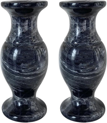 Cemetery Vases for Grave Decorations,Natural Granite Flower Vases for Cemetery. (2)