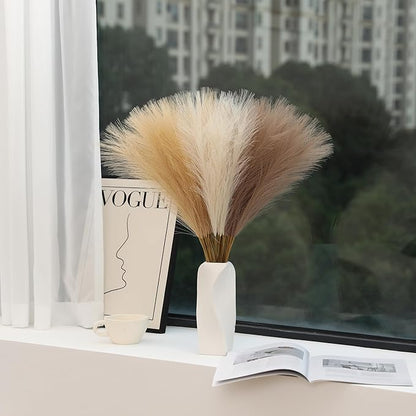 30pcs Pampas Grass Decor - 24 Inch Boho Home Decor, Artificial pompas Floral, Small Faux Pompous Grass for Table Centerpieces, Wedding and Baby Shower Decorations