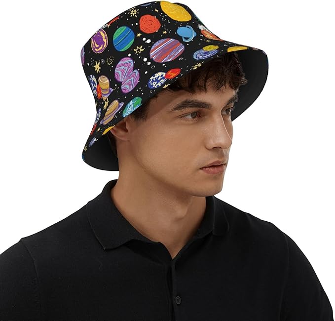 Unisex Bucket Hat Sun Protection Fisherman Hat,Outdoor Sun Hat,Casual Activities Hiking Cap for Women Men Teens
