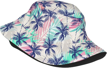 Small Daisy Green Chrysanthemum Flower Bucket Hats Fashion Sun Cap Packable Outdoor Fisherman Hat for Women and Men