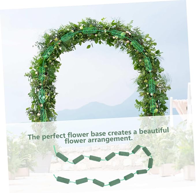 Floral Foam Garland Blocks Wet Foam Flower Arch Arrangement Supplies for Wedding Celebration Events Home Garden Decor