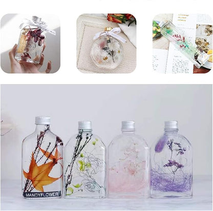 4 Packs Real Natural Dried Flowers for Making Mobile Phone Case Candle Handmade Crafts Epoxy Resin Pendant Necklace Jewelry DIY Accessories,Mixed Multi-Color Dried Flowers(Random Shipping 4 Packs)
