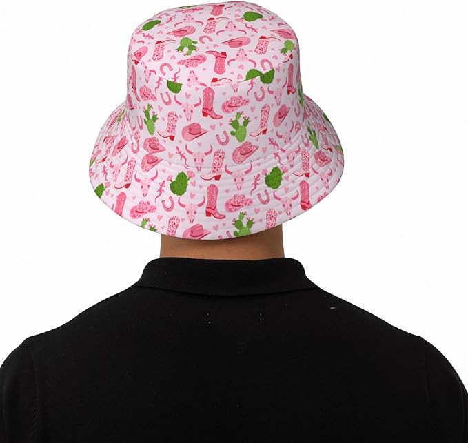 Fashion Bucket Hat Summer Beach Travel Sun Hat Packable Fisherman Cap for Men Women