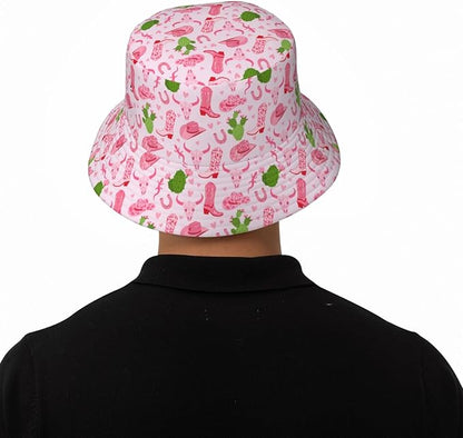 Fashion Bucket Hat Summer Beach Travel Sun Hat Packable Fisherman Cap for Men Women