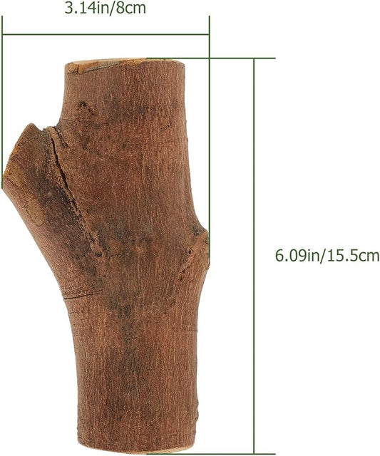 Vintage Wooden Flower Vase for Wedding Table Centerpiece Rustic Decorative Desktop Vase for Floral Arrangement and Hydroponics Wear-Resistant Wood Home Decor Accent Random Style