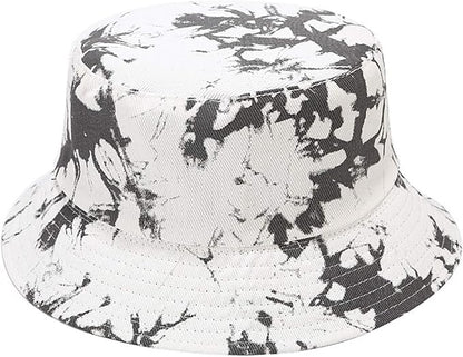 Mashiaoyi Unisex Print Double-Side-Wear Reversible Bucket Hat