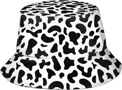 Bucket Hat for Women Men, Summer Print Hat Travel Packable Sun Cap Outdoor Hat for Women and Men