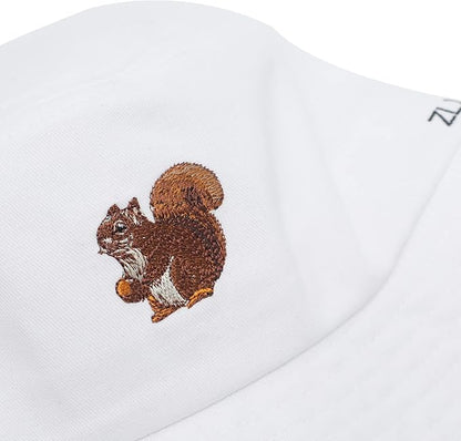ZLYC Unisex Fashion Embroidered Bucket Hat Summer Fisherman Cap for Men Women