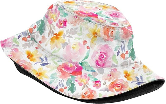 Bucket Hat Sun Beach Packable Fisherman Cap for Women Men Summer Outdoor Hiking