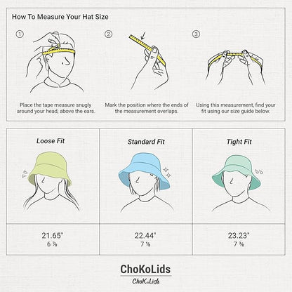 CHOK.LIDS Frayed Bucket Hats for Women Men Unisex Trendy Washed Cotton Floppy Wide Brim Boonie Outdoor Summer Beach Headwear