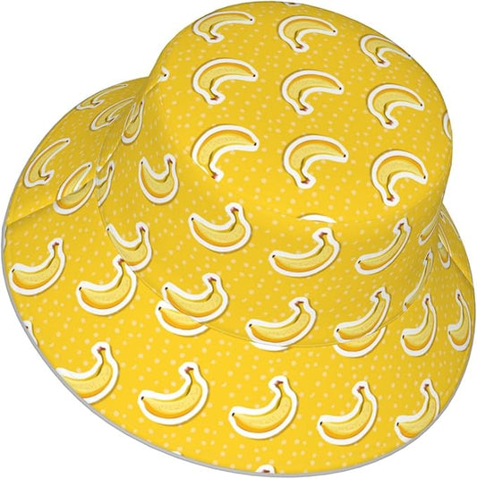 Bucket Hat Double-Side-Wear Reversible Sun Hat Beach Travel Hiking for Women Men