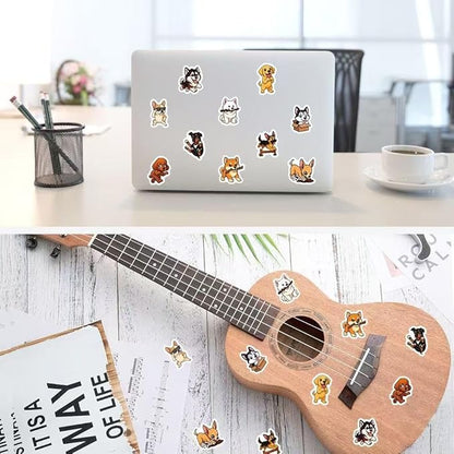 1000 Pcs Dogs Stickers Bulk 2 Roll 1 Inch,Funny Cartoon Puppy Pet Stickers for Kids Classroom Boys Girls School Students.Cute Animal Sticker Pack Gift for Party Favors Book Water Bottles Laptop