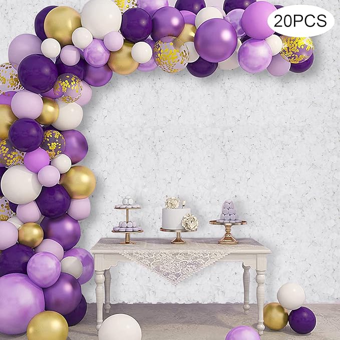 Flower Wall Panels, 10Pcs Artificial Flower Wall 3D Flower Wall Backdrop White Silk Rose Floral Flower Wall Background for Wedding Home (Large Piece White,15.7 * 23.6 in)