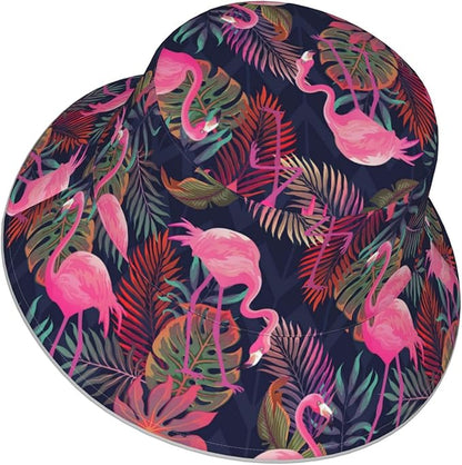 Hat Reversible Fisherman Hats Double Sided Wearing for Women Men Boys Girls