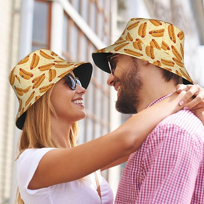 Bucket Hat Summer Beach Fisherman Cap Packable Sun Hats