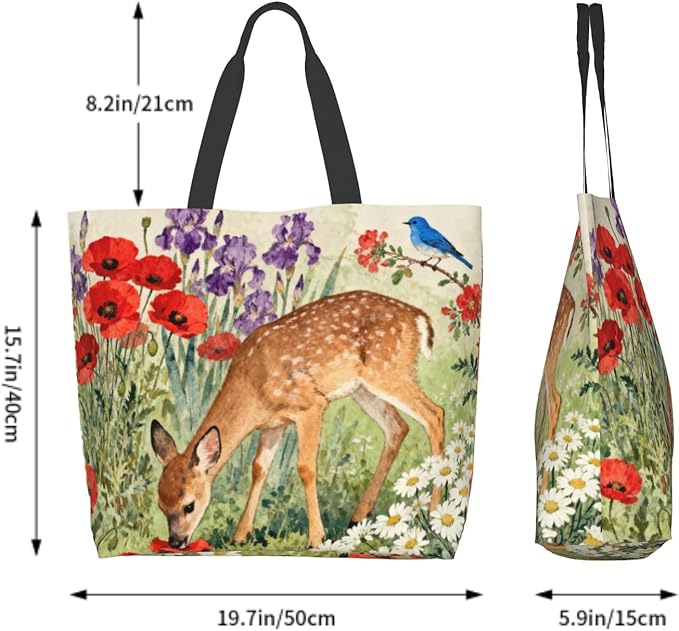 Shoulder Bag Large Reusable Eco-friendly Shopping Bags Portable Storage Handbag