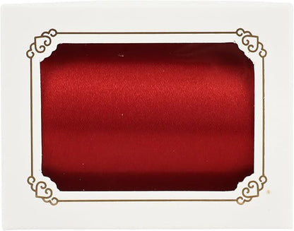 MEEDEE Red Satin Ribbon 3 Inch Wide Ribbon by 10 Yards Lux Double Faced Satin Ribbons Red Christmas Ribbons for Christmas Tree, Weddings, Flower Bouquet, Holiday Decorating