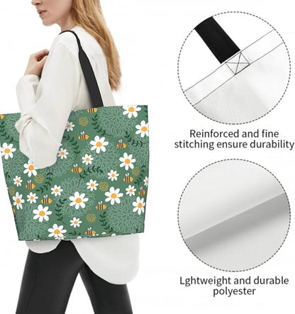 Shoulder Bag Large Reusable Eco-friendly Shopping Bags Portable Storage Handbag